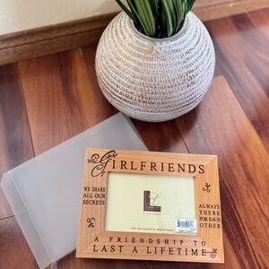 Girlfriends Wooden Picture Frame